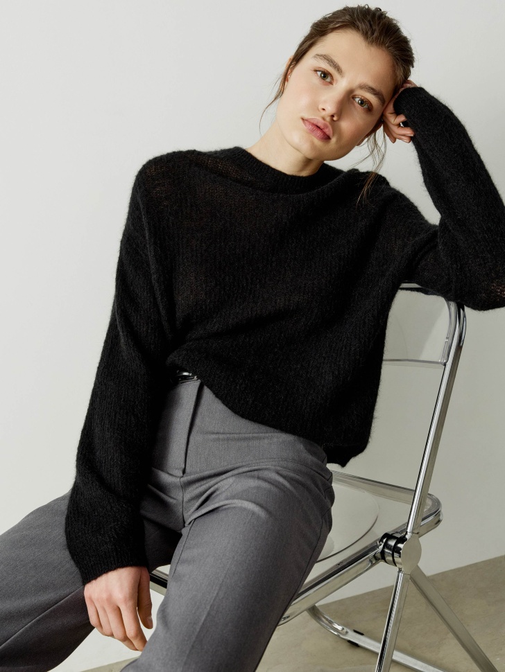 Джемпер Sela из шерсти и мохера, арт. 36486