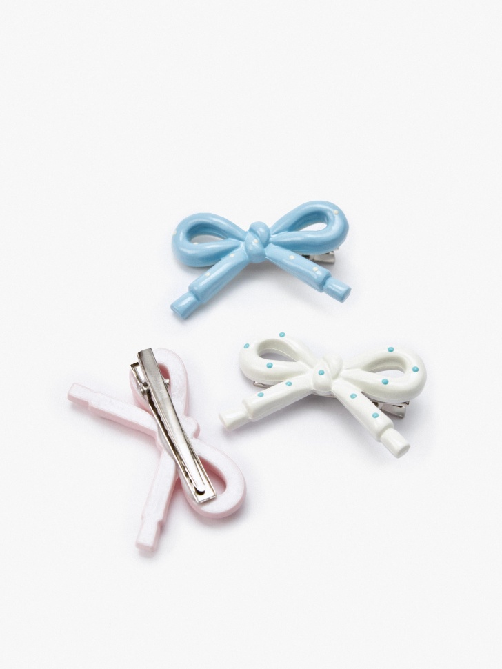 набор заколок для девочек, 2 шт. от бренда sela вид слева