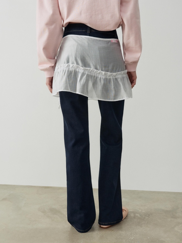 юбка-пояс с оборками из линейки  young по цене 999 руб вид справа