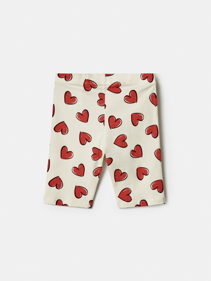 набор велосипедок для девочек, 2 шт. из хлопка спереди