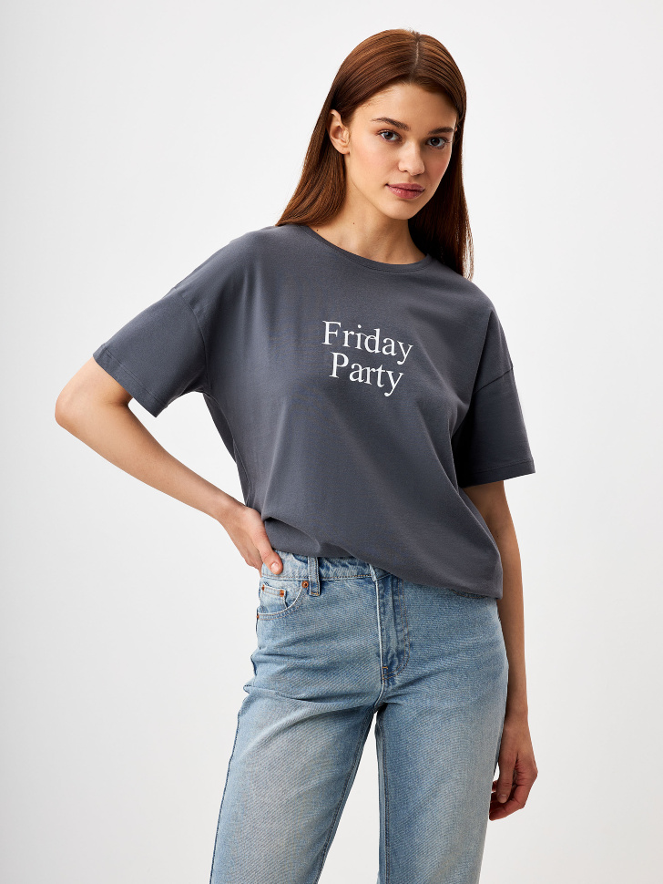 

Футболка DIANA OVERSIZE FIT