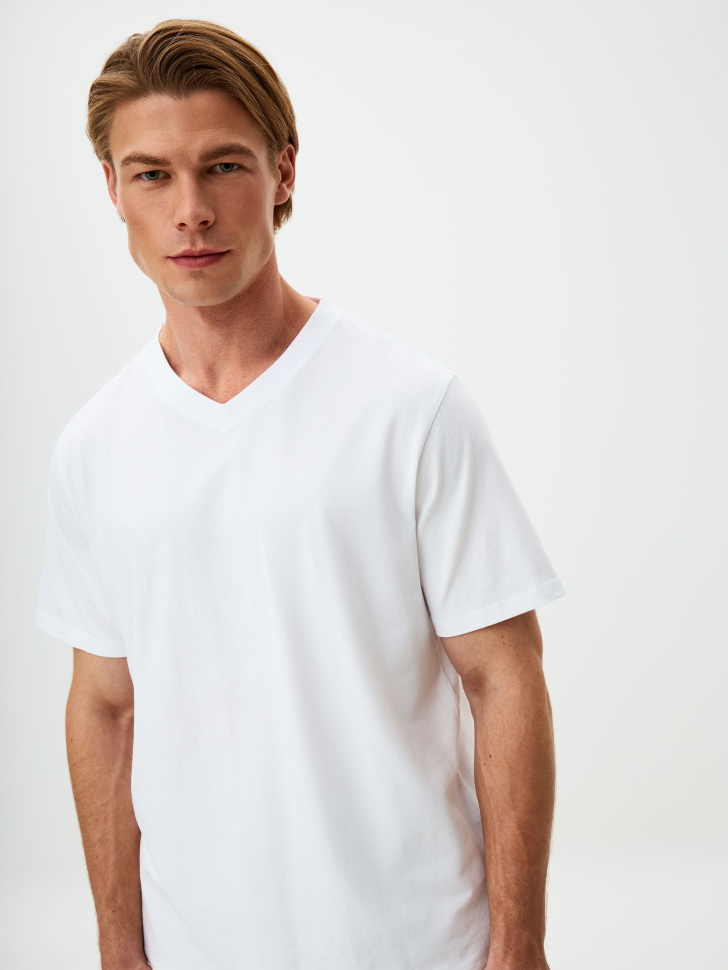 Футболка MARK REGULAR FIT базовая. Фото №4