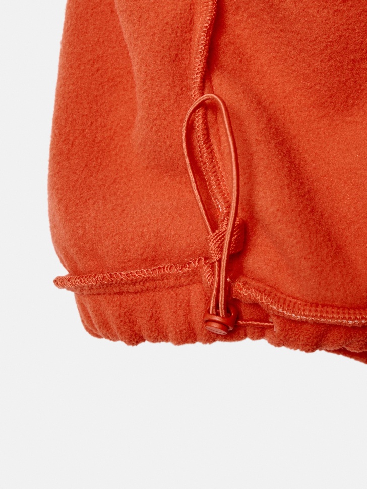 толстовка с воротником на молнии из линейки  young универсального стиля с лицевой стороны