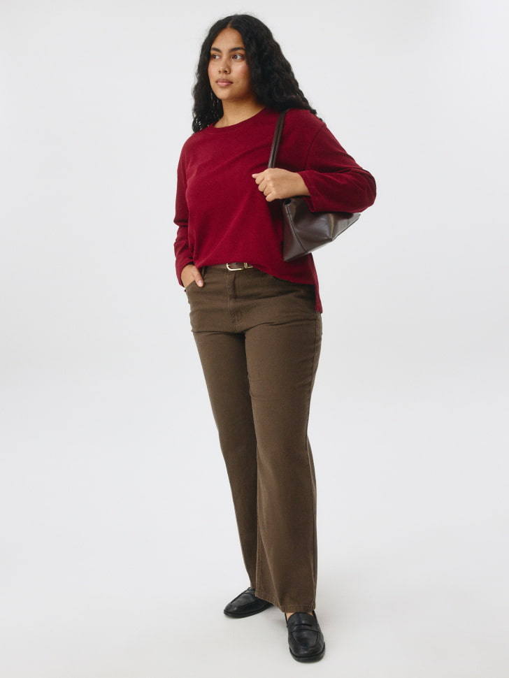 Джинсы WIDE LEG