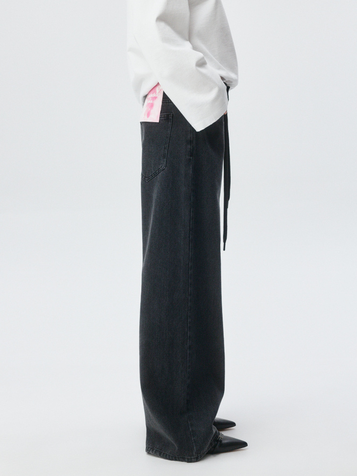 Джинсы Loose straight из коллекции SELA х VASILINCIAGA. Фото №5