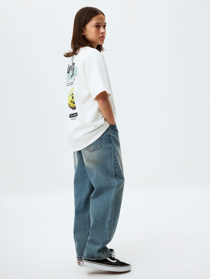

Джинсы Baggy Fit с тинтом для мальчиков