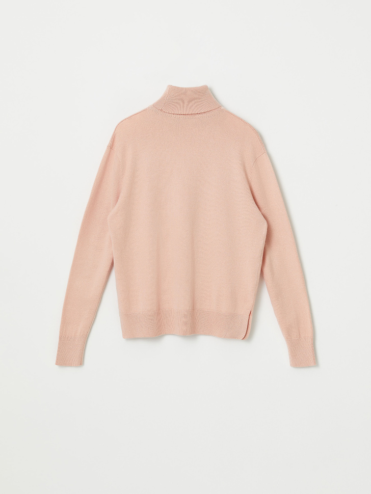 Вязаный свитер для девочек (розовый, 152/ 12-13 YEARS) sela 4640078843121 - фото 3