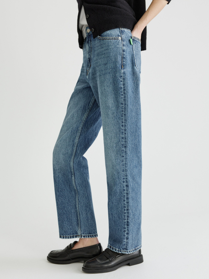 джинсы 403 straight fit из россии вид сбоку