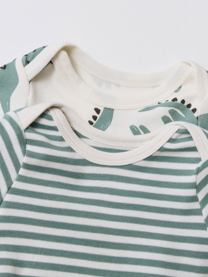 трикотажное боди с длинным рукавом для малышей, 2 шт. 4680704832914 по акции