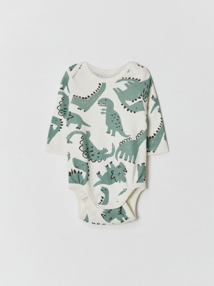 трикотажное боди с длинным рукавом для малышей, 2 шт. 4680704832914 с промокодом