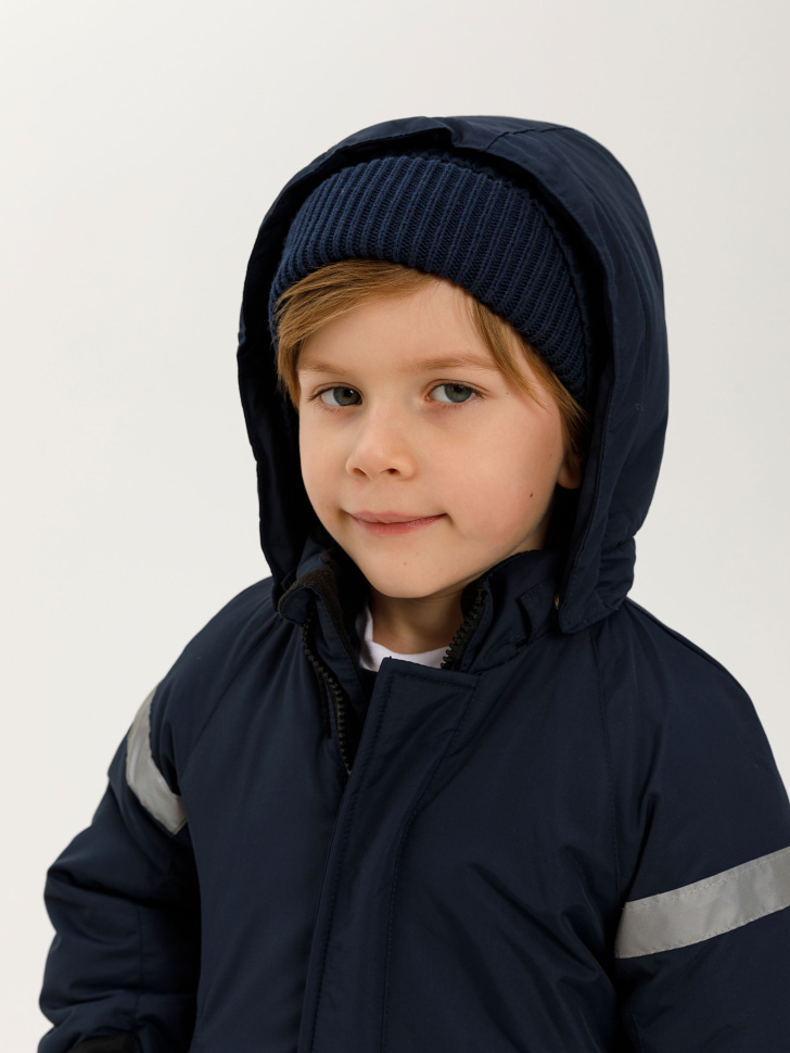 куртка для мальчиков (синий, 104/ 4-5 YEARS) sela 4640078082827 - фото 4
