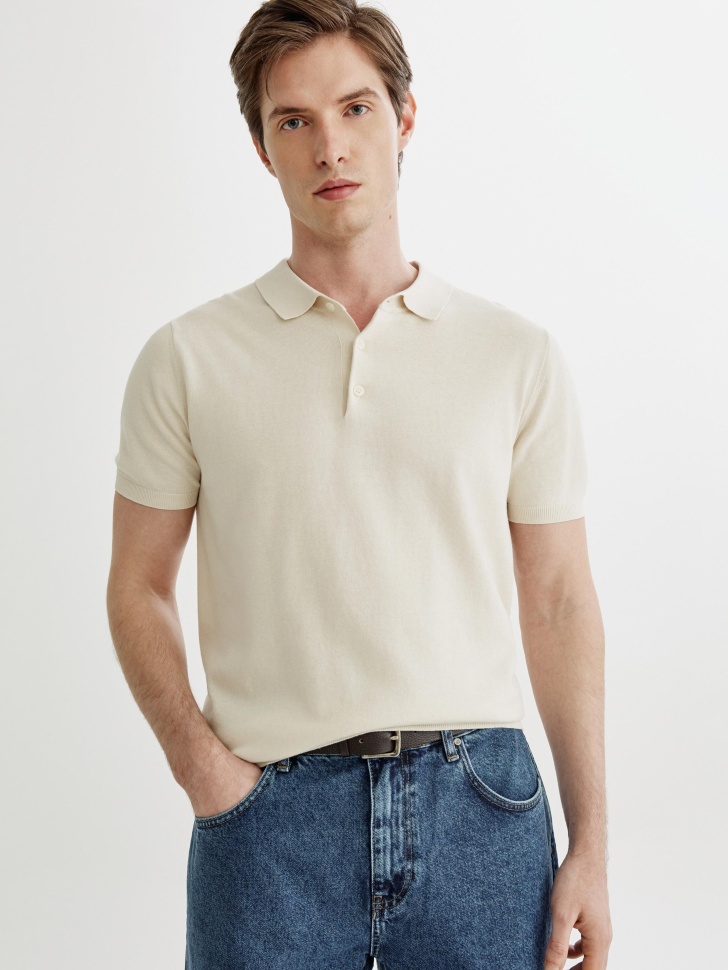 

Трикотажное поло с коротким рукавом, SL6804110603