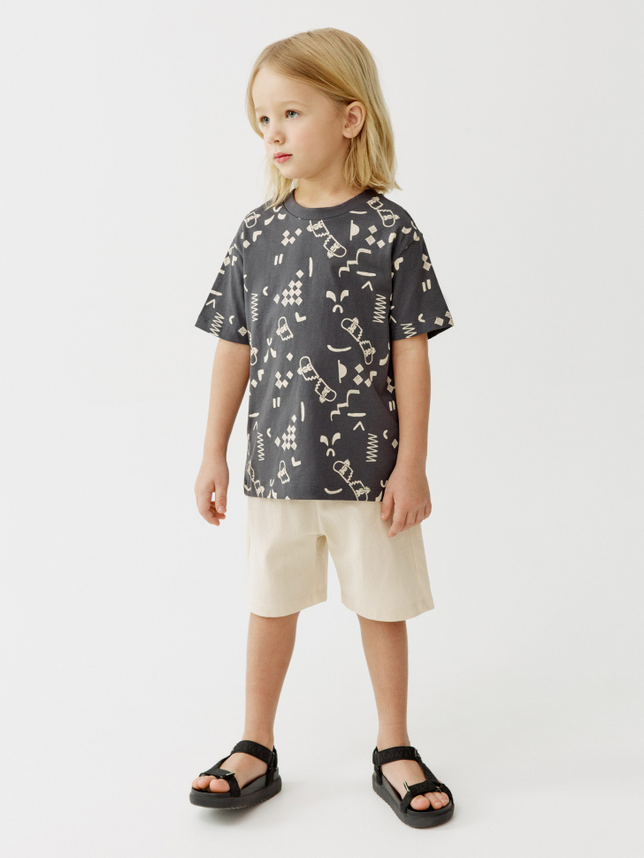 набор из 3 футболок для мальчиков от бренда sela вид слева