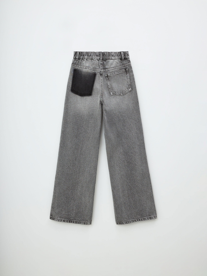 Рваные джинсы Loose Fit для девочек - фото 4