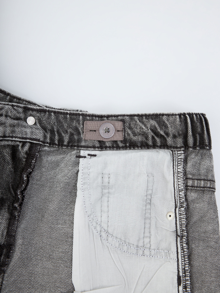 Рваные джинсы Loose Fit для девочек - фото 6