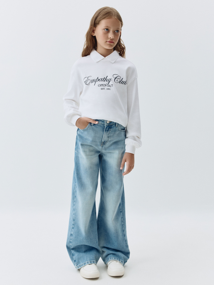 

Джинсы Loose Fit для девочек