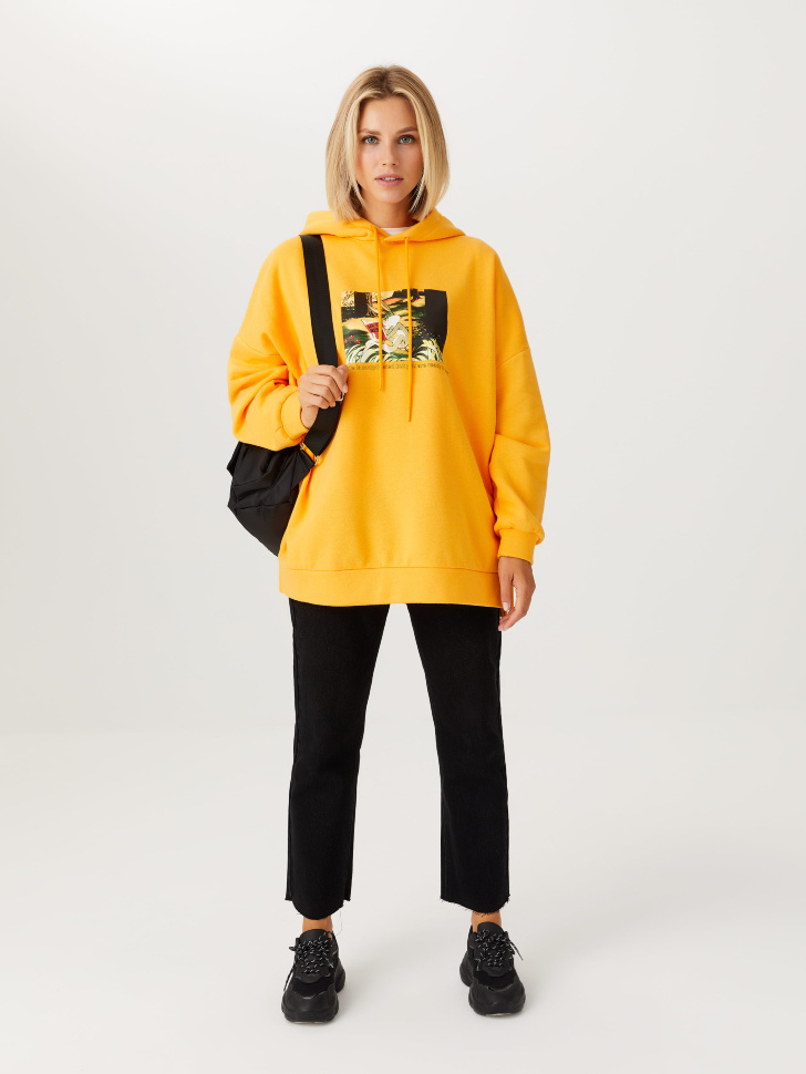 

Прямые джинсы mom fit, Серый