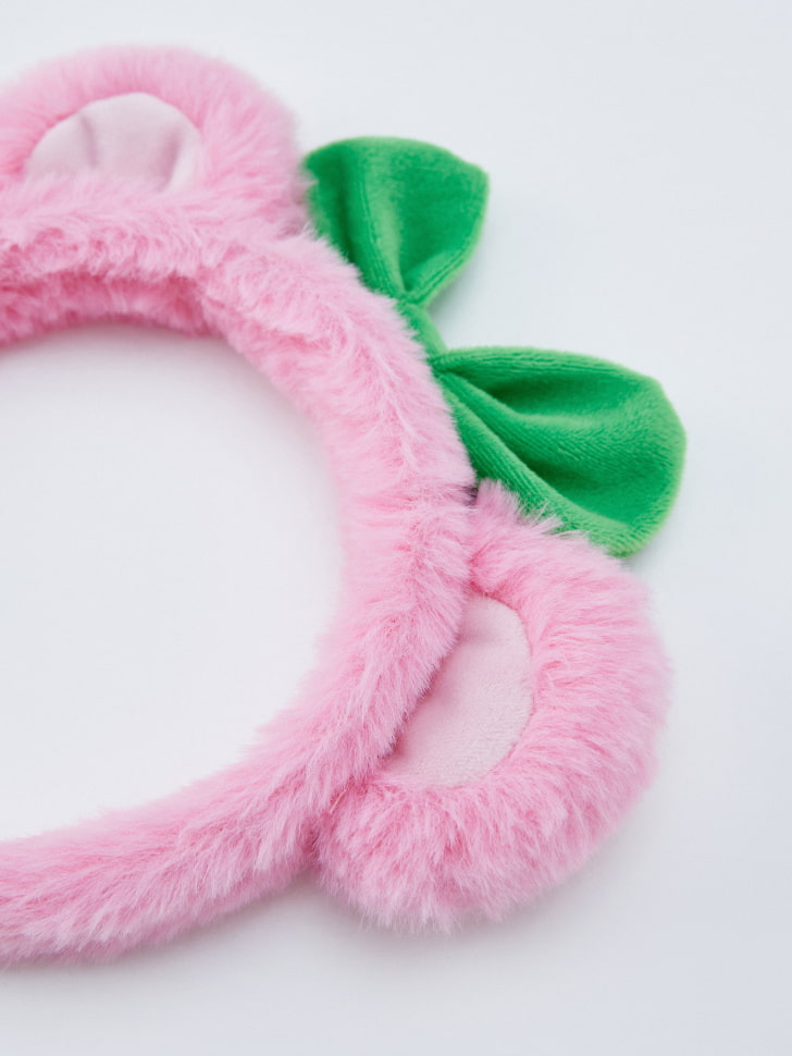 пушистый ободок с ушками виви для девочек 4610517036797 по акции