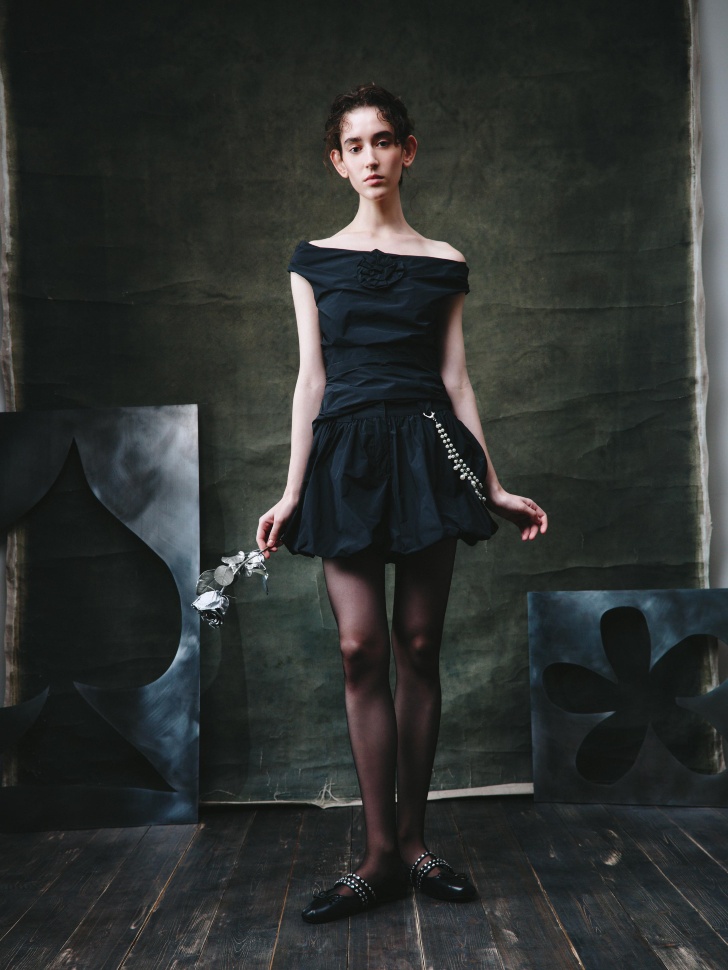 

Мини шорты-баллон из линейки SELA Young, SL5812211502