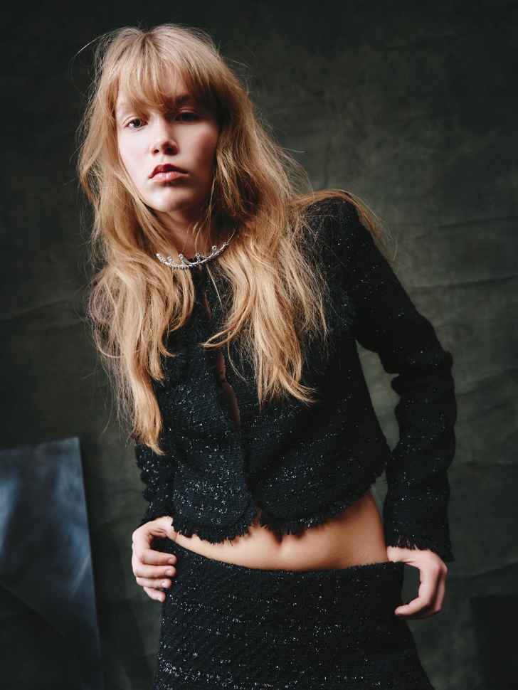 

Твидовый жакет из линейки SELA Young, SL5812210801