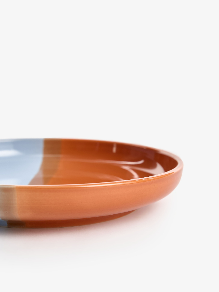 десертная тарелка из каменной керамики по цене 899 руб вид справа