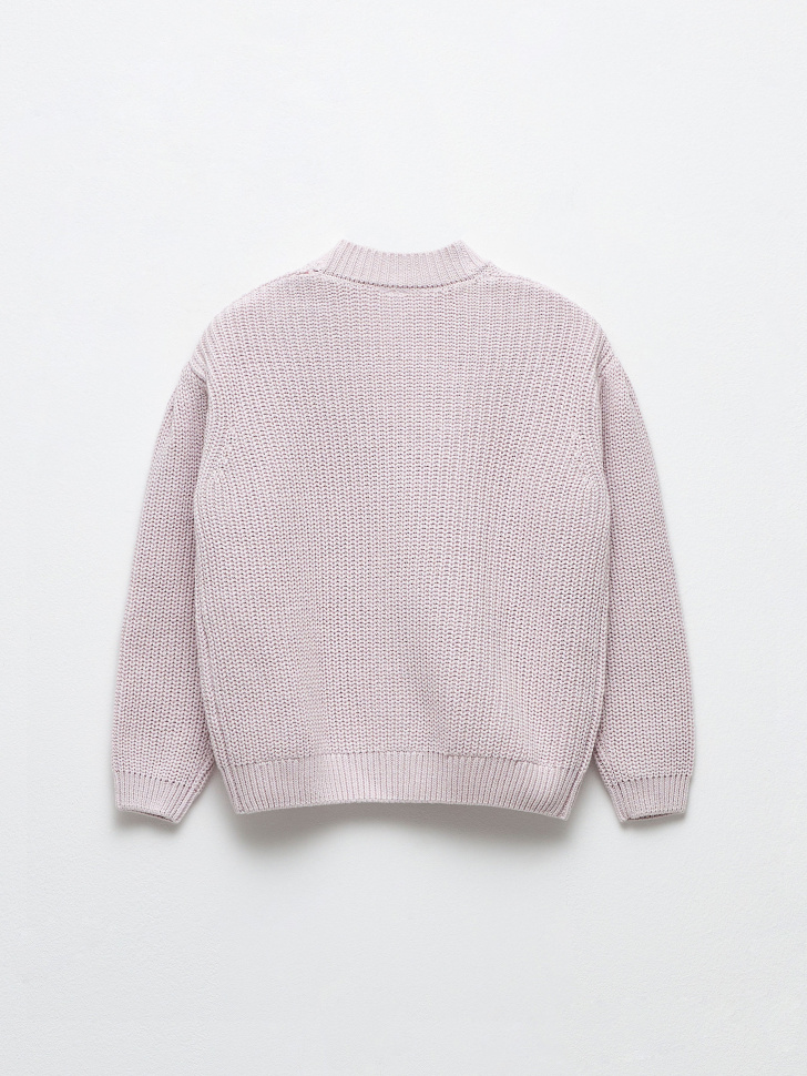 

Вязаный кардиган для девочек, Сиреневый