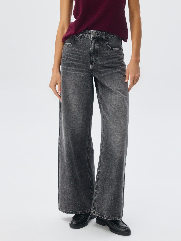 Джинсы WIDE LEG