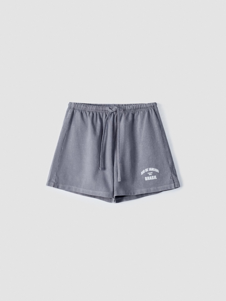 Трикотажные шорты Sela, серый, арт. 53681