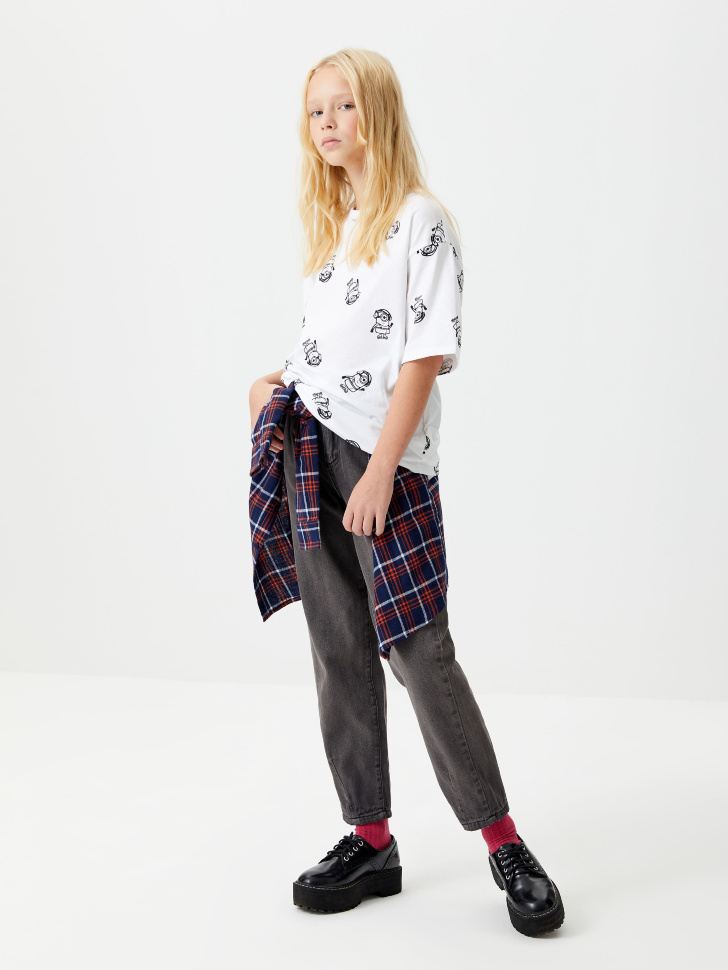 

Джинсы slouchy для девочек