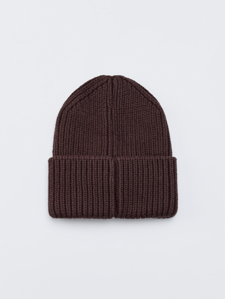 хлопковая шапка-бини крупной вязки 4610517278722 по акции