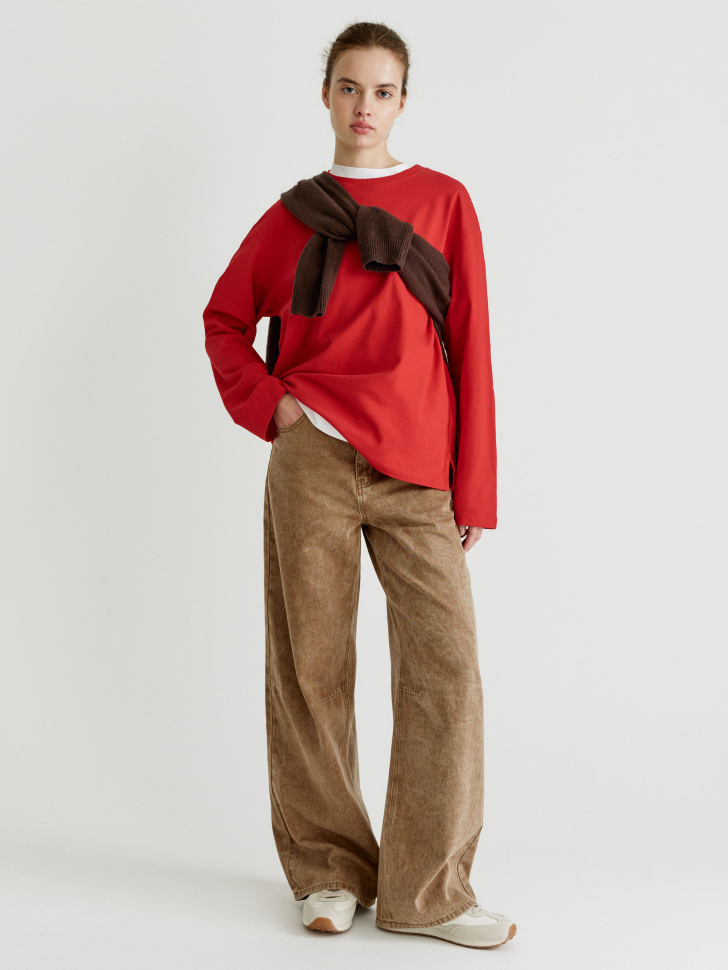 лонгслив anna oversize fit 4610517306241 по акции