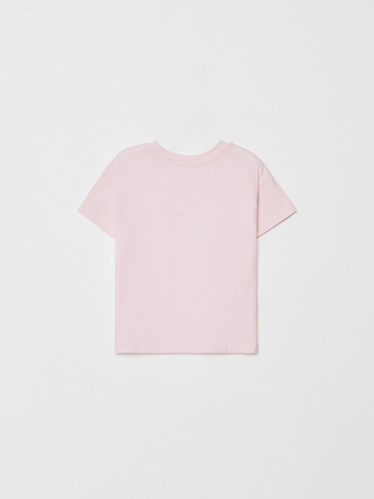 футболка с принтом для девочек 4680798625843 по акции