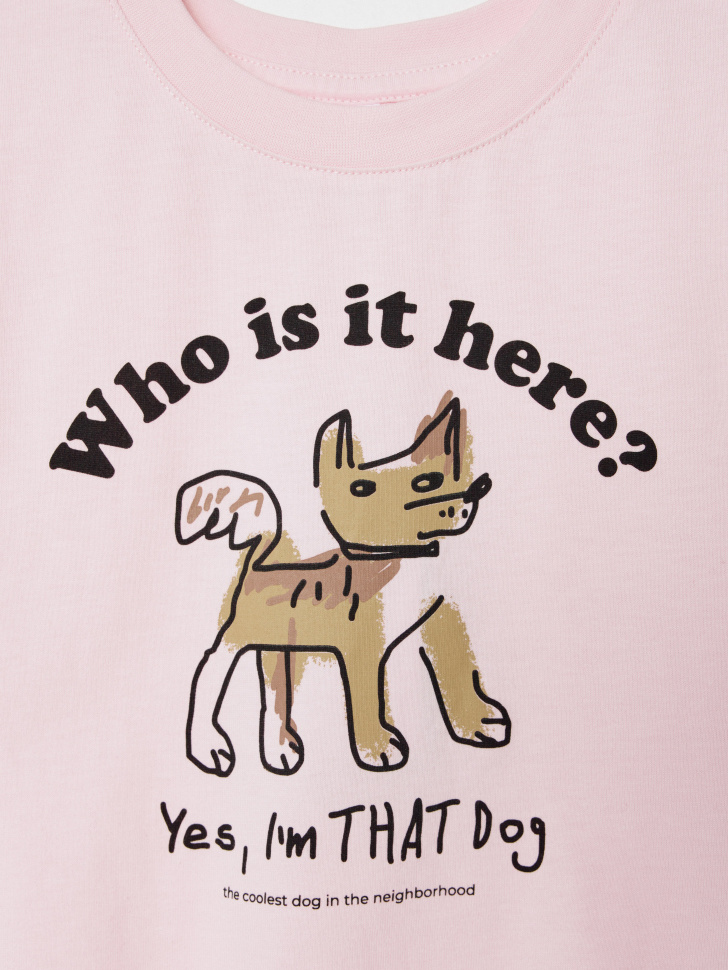 футболка с принтом для девочек 4680798625843 в интернет магазине