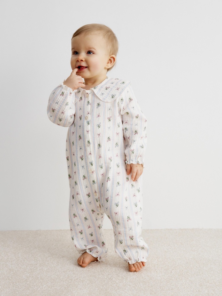 

Комбинезон из муслина для малышей, SL6802001706