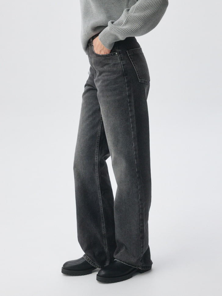 Джинсы WIDE LEG TALL. Фото №4