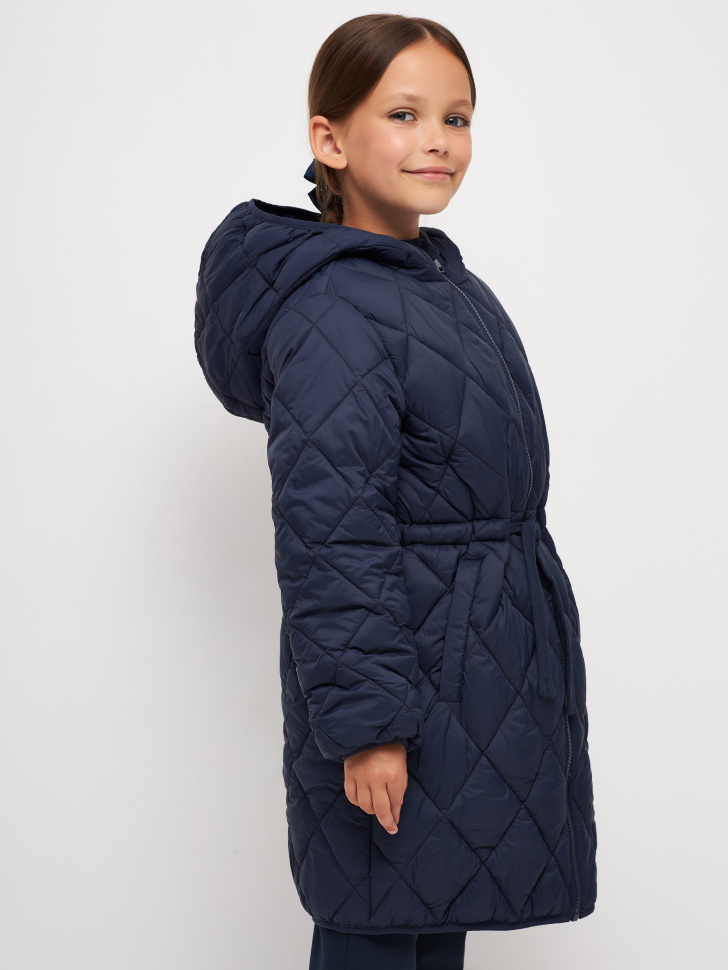 пальто для девочек (синий, 158/ 13-14 YEARS) sela 4680129603861 - фото 6
