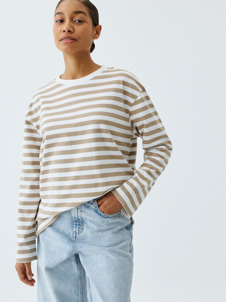 Лонгслив ANNA OVERSIZE FIT. Фото №3