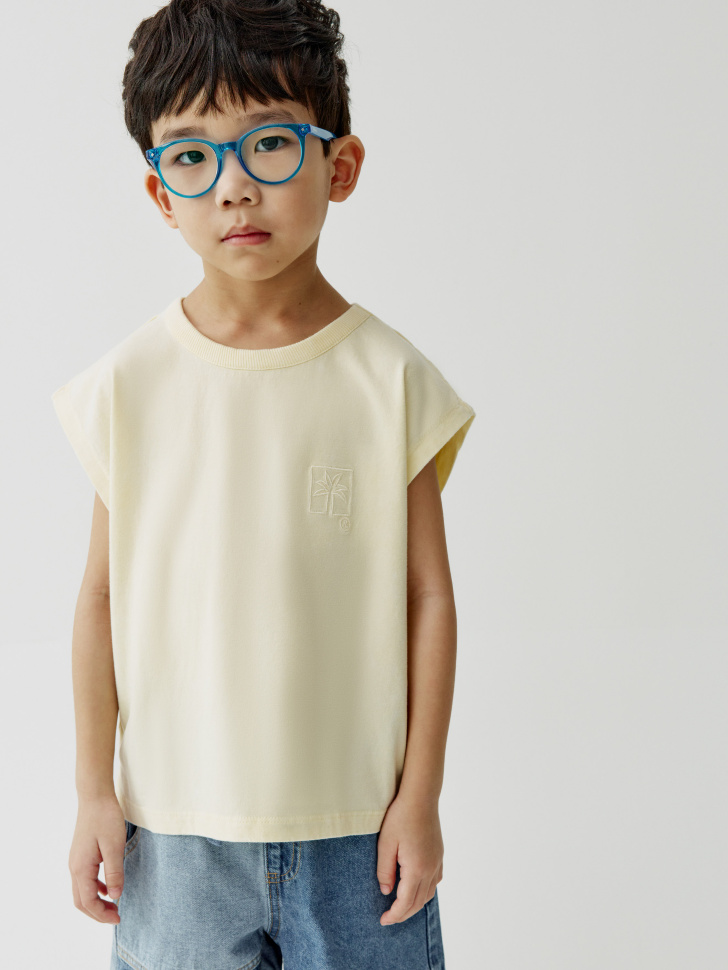 майка с вышивкой для мальчиков 4640611060336 фотография