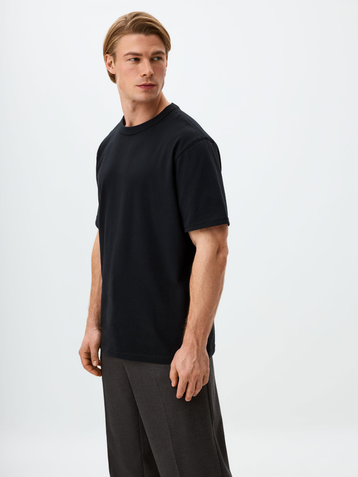 Футболка PETER REGULAR FIT базовая. Фото №4