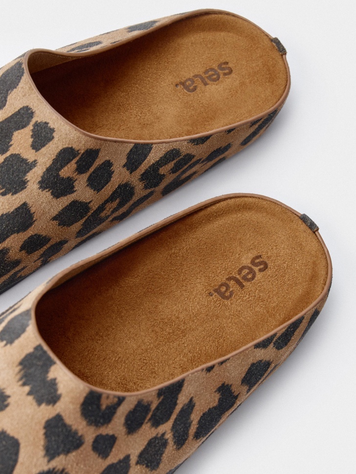 сабо из натуральной замши из россии вид сбоку