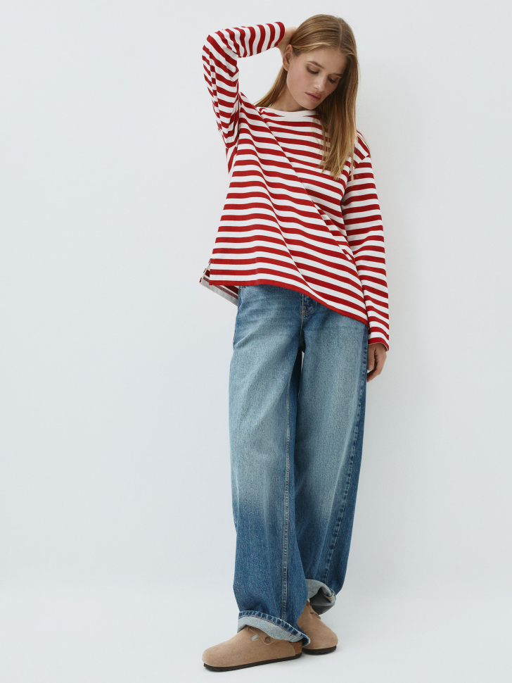 Лонгслив ANNA OVERSIZE FIT