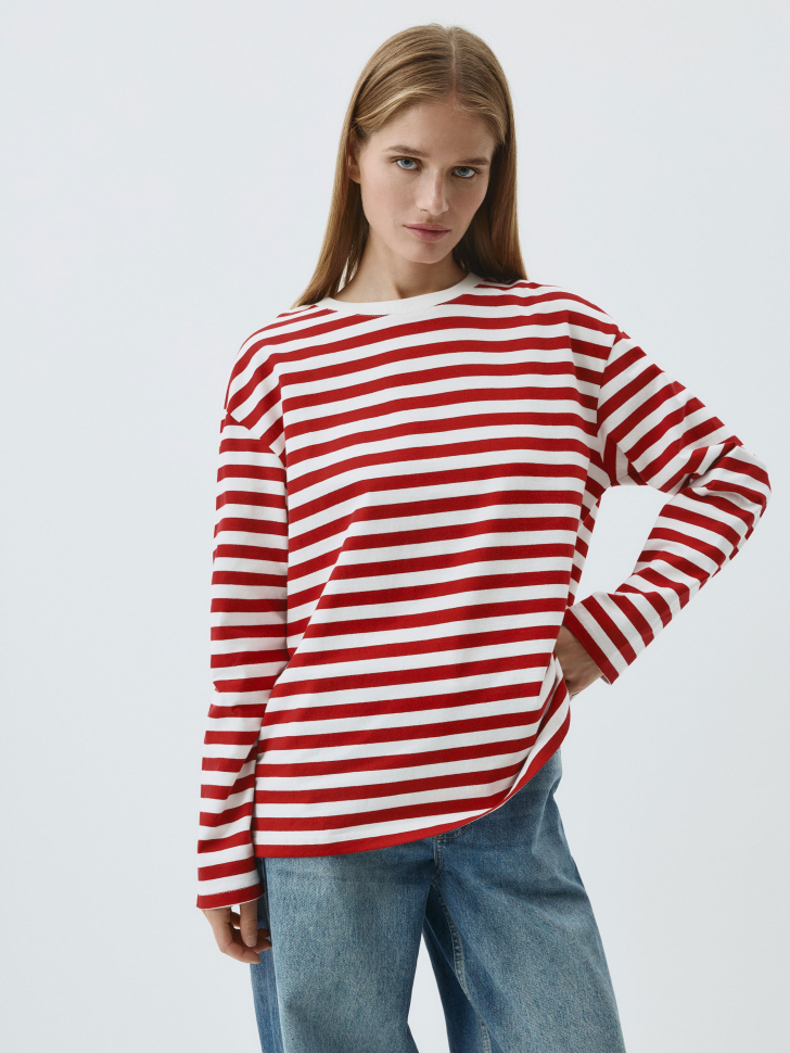 Лонгслив ANNA OVERSIZE FIT. Фото №3