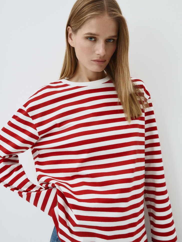 Лонгслив ANNA OVERSIZE FIT. Фото №5