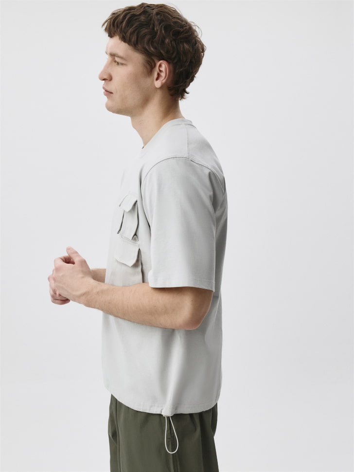Футболка OVERSIZE FIT с карманами. Фото №7
