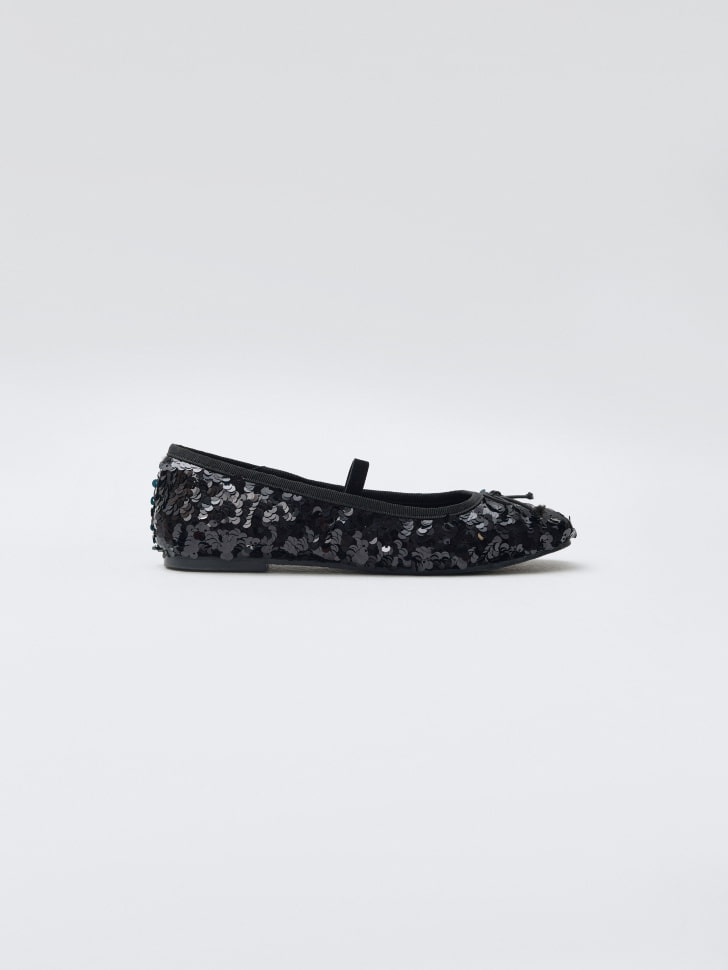 балетки с пайетками для девочек 4610517220226 фотография