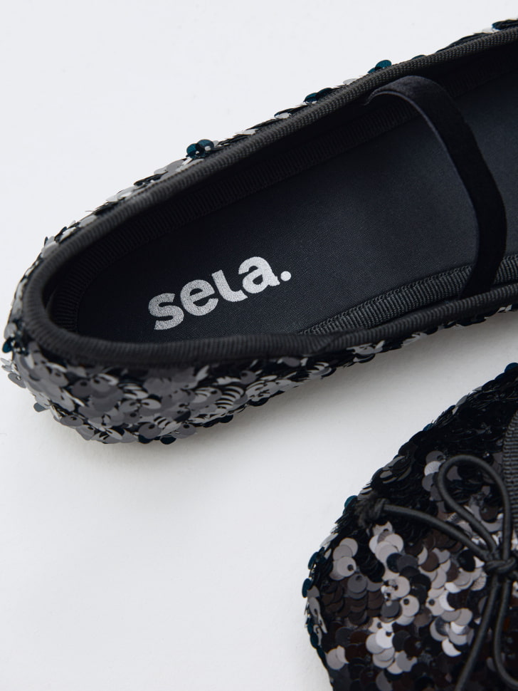 балетки с пайетками для девочек 4610517220226 по низкой цене