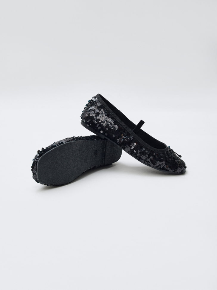 балетки с пайетками для девочек 4610517220226 со скидкой