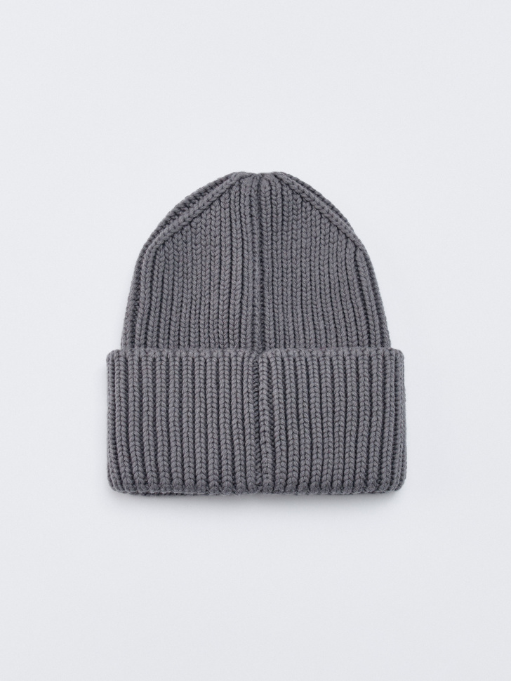 хлопковая шапка-бини крупной вязки 4610517278739 по акции