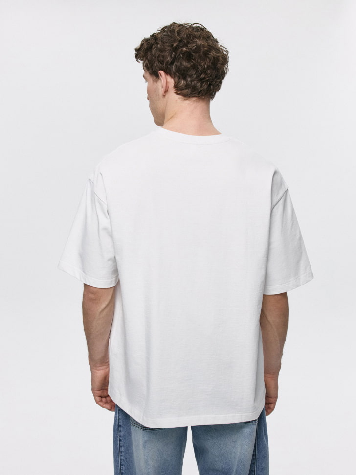 Базовая футболка MAX OVERSIZE FIT. Фото №3