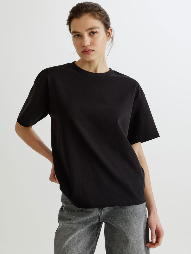 базовая футболка оверсайз 4610517477569 фотография